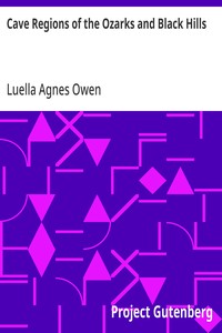 Cover of Cave Regions of the Ozarks and Black Hills — Background and Themes