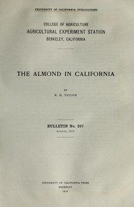 Cover of The Almond in California — Backg...