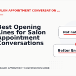 Best Opening Lines for Salon Appointment Conversations
