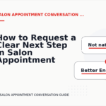 How to Request a Clear Next Step in Salon Appointment Conversation English